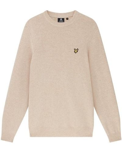 Lyle & Scott Knit Jumper - White