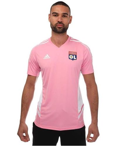 adidas Lyon 2022/23 Training Jersey - Pink