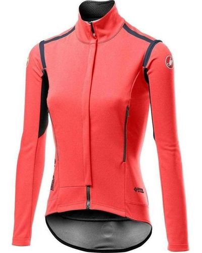 Castelli Perfetto Ros Long Sleeve Jacket - Red
