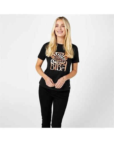 Biba Logo T-shirt - Black