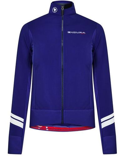 Endura Pro Sl Thermal Windproof Jacket - Blue