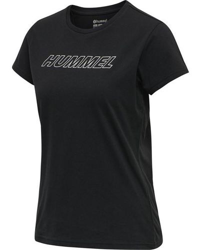 Hummel Lte Cali Cotton Training T Shirt - Black