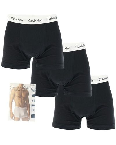 Calvin Klein Boxer Shorts 3 Pack - Black