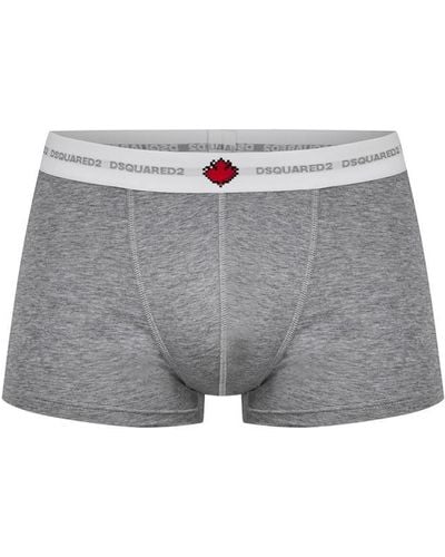 DSquared² Maple Leaf Boxers - Grey