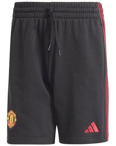 adidas Manchester United Dna Shorts Adults - Black