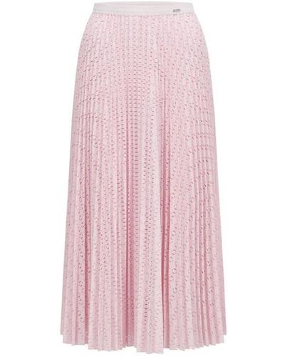 BOSS Veplica Skirt Ld99 - Pink
