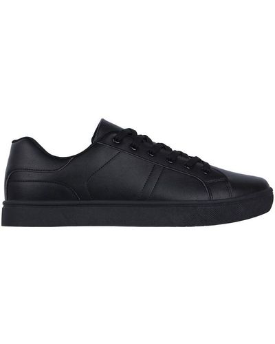 Fabric Low Trainers - Black