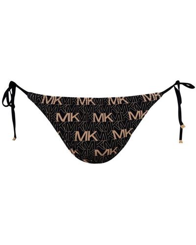 MICHAEL Michael Kors Side Tide Bikini - Black