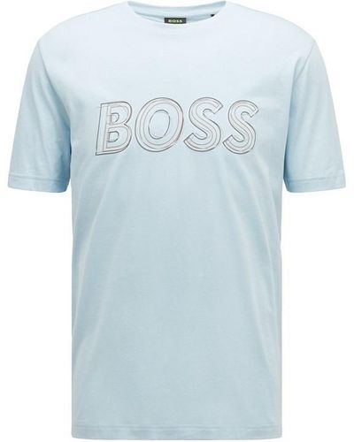 BOSS 1 T Shirt - Blue