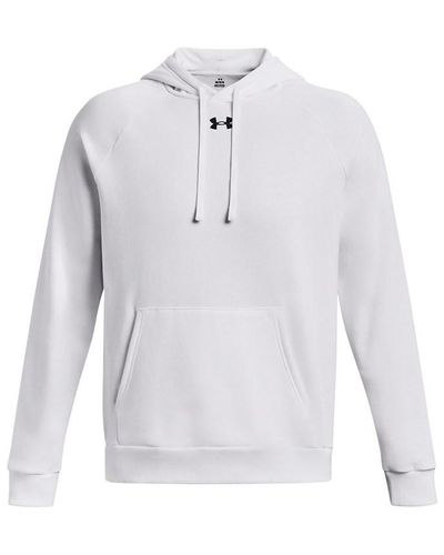 Under Armour Rival Fitted Oth Hoodie - White