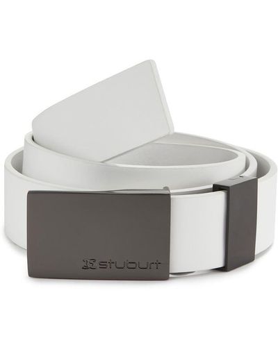 Stuburt To Fit Leather Belt - Grey