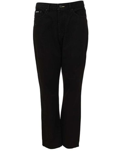 DKNY Broome High Rise Vintage Jeans - Black