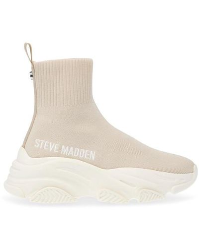Steve Madden Prodigy Trainers - Natural