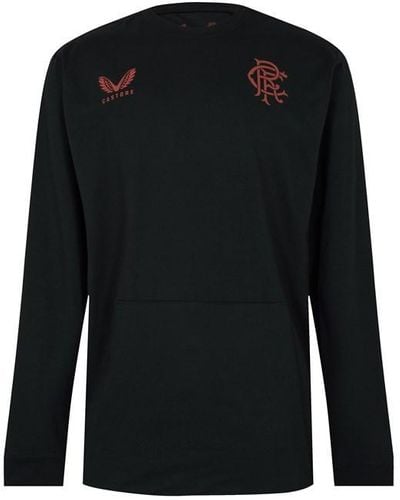 Castore Rangers Ls T-shirt - Black