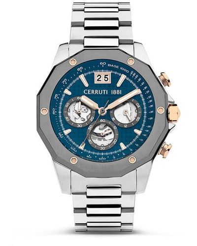 Cerruti 1881 Ss Bclt Mlt Sn99 - Metallic