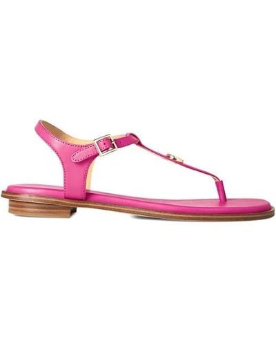 MICHAEL Michael Kors Mallory Thong Sandals - Pink