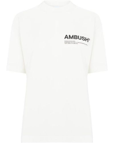 Ambush Workshop T Shirt - White