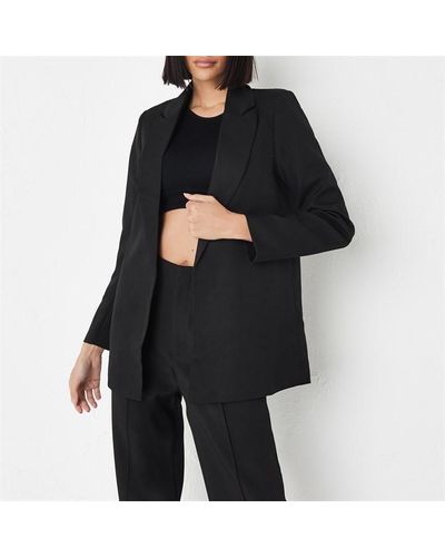 Missguided Basic Tailored Blazer - Black