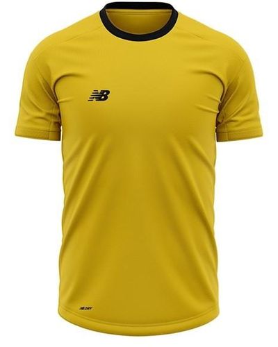 New Balance S Performance T-shirt Yellow L