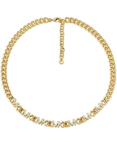 Michael kors chain link necklace deals