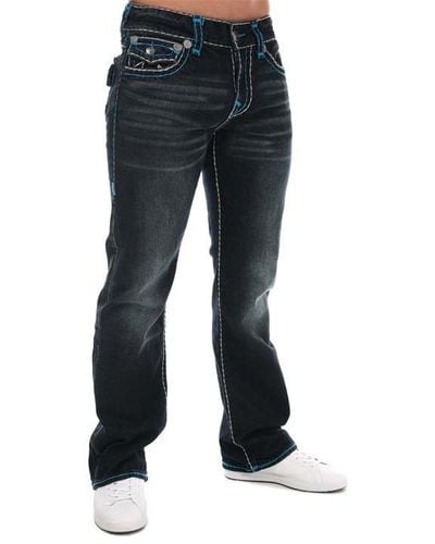 True Religion Billy Flap Super T Jeans - Blue