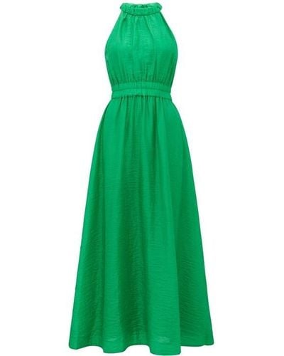 Forever New Magnolia High Neck Maxi Dress - Green