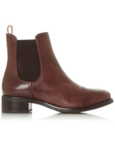 Bertie Pack Ankle Boots - Brown