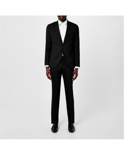 Without Prejudice Priory Skinny Fit Suit Jacket - Black