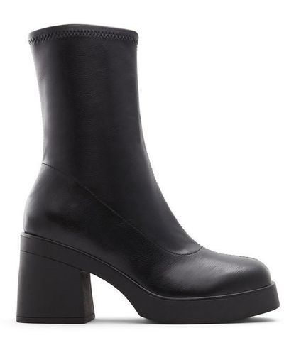 Call It Spring Steffanie Heeled Boots - Black