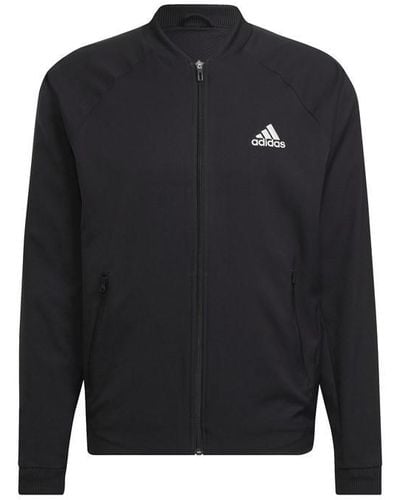 adidas Tennis Stretch-woven Jacket - Black