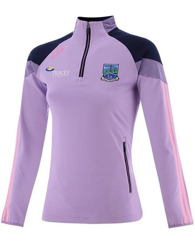 O'neill Sportswear Fermanagh Rockway Brushed Half Zip Top Ladies - Purple