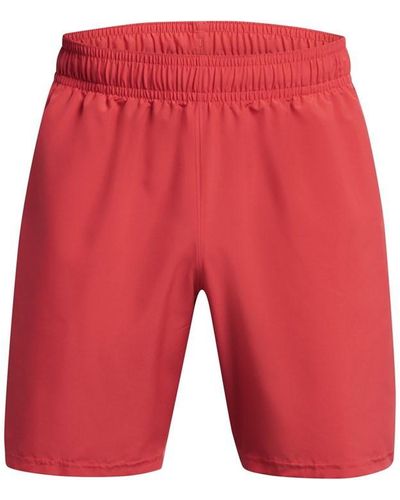 Under Armour Woven Wordmark Shorts - Red