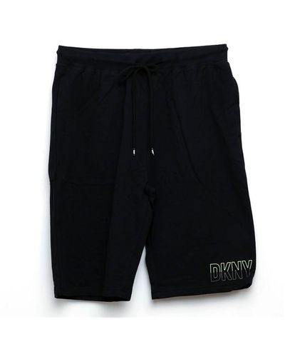 DKNY Everblade Jersey Lounge Shorts - Black