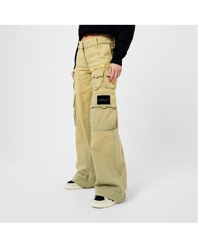 Off-White c/o Virgil Abloh Toybox Laundry Cargo Jeans - Green