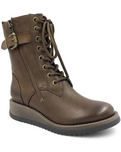 Blowfish Code Lace Up Boots - Brown