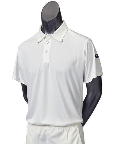 Gunn and Moore Maestro Short-sleeve Cricket Shirt Sn43 - White