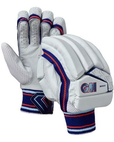 Gunn and Moore Mana Cricket Batting Gloves Sn43 - Blue