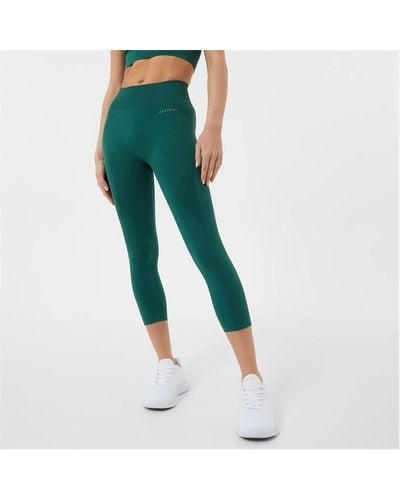 Usa Pro Seamless Capri Cropped leggings - Green