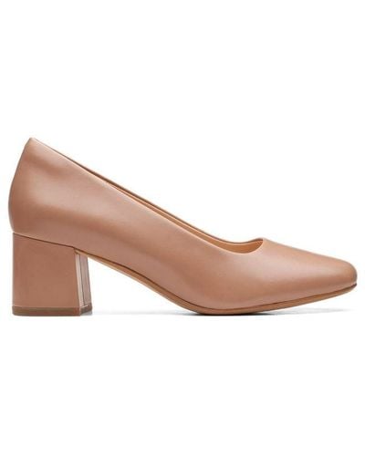 Clarks Sheer 55 Court Shoes - Pink