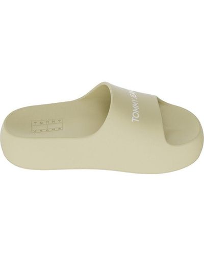 Tommy Hilfiger Flatform Slide Ld43 - Green