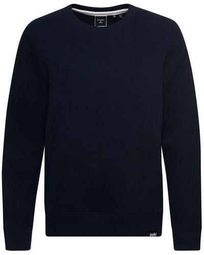 Superdry Crew Sweatshirt - Blue