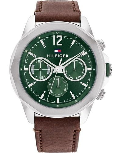 Tommy Hilfiger Stainless Steel Classic Analogue Watch - Green