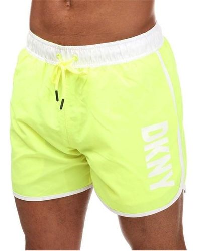 DKNY Aruba Swim Short - Yellow
