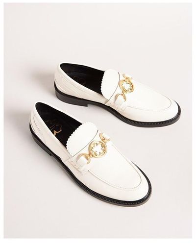 Ted Baker Drayan Loafers - Natural