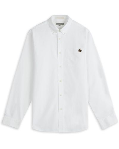 Ted Baker Caplet Oxford Shirt - White
