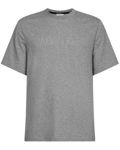 Calvin Klein Logo T-shirt - Grey