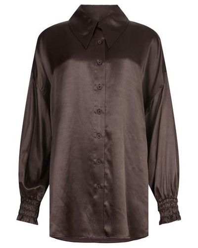 AllSaints Charli Shirt - Brown