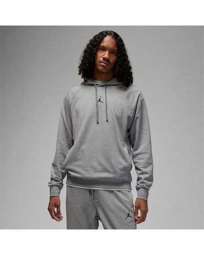 Nike Dri-fit Sport Crossover Fleece Hoodie - Grey