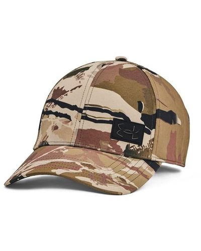 Under Armour Storm Camo Stretch Hat - Brown
