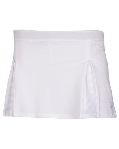 Dunlop Club Skirt - White
